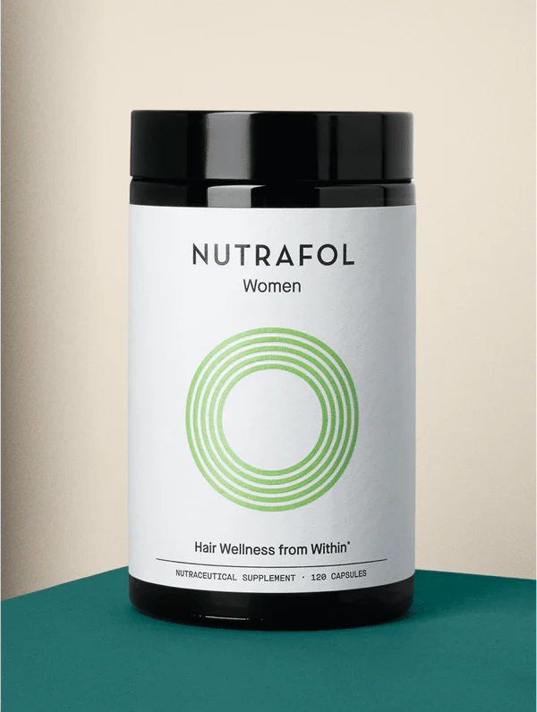 Nutrafol Women's – Daily Hair Growth Supplement, Ages 18–44 (1-Month Supply, 120 Capsules)