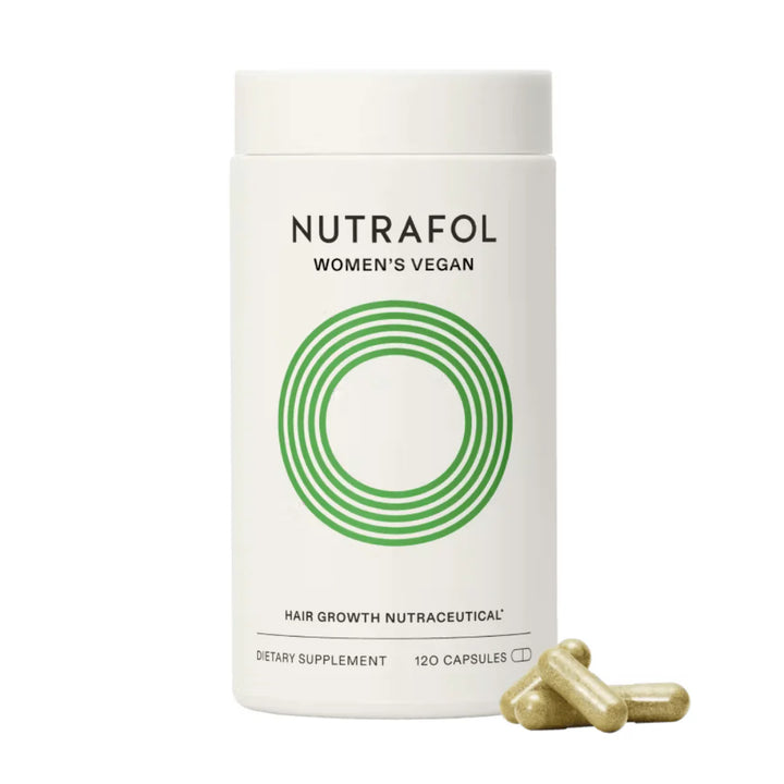 Nutrafol Women's Vegan – Plant-Based Hair Growth Supplement (1-Month Supply, 120 Capsules)